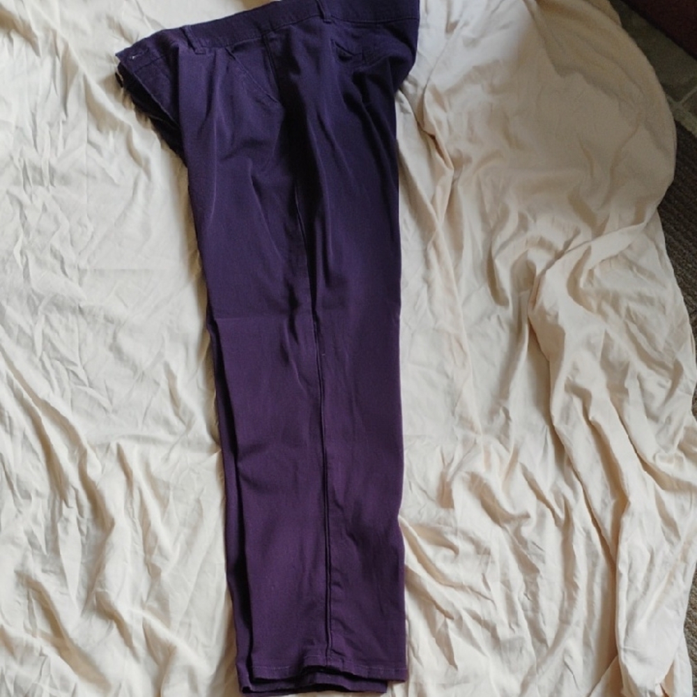 Democracy Deep Purple Capris